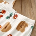 thumbnail image 6 of JUMEYU Kids Pajamas Baby Boy Outfits Summer Boys Girls Cute Print Sleepwear Set Toddler Pajamas 18 24 Months (White,18-24 Months), 6 of 6