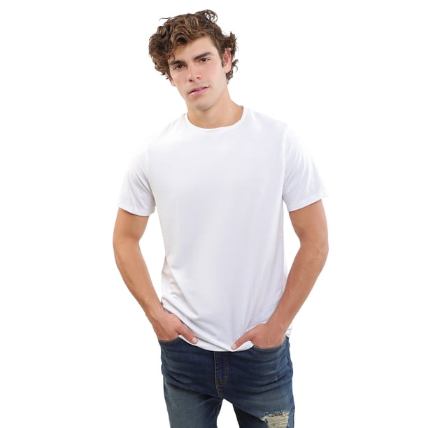FACEBUG Hombre Playera Manga Corta Facebug Juvenil