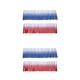 thumbnail image 3 of Vogacara 50 Pieces Hygiene Interdental Brush Tooth Household Stainless Removes Soft Health Floss Toothpick Sticks Head Supplies Steel Azul rojo 11*6*2cm 2piezas, 3 of 6