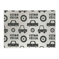 thumbnail image 2 of Vroom vroom Ivory Kids Play Mat, 2 of 5