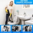 thumbnail image 5 of FOUKUS Electric Heavy Duty Toilet Plunger: Power Plunger Air Plunger, Visible Pressure Control Drain Unclogger Tool, Splash-Free High Pressure Toilet Plunger for Bathroom Sink Pipe Clog Remover, 5 of 6