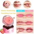 thumbnail image 2 of Bálsamo Labial ZARICS Maceta de Miel de Abeja Fresa Sandía Manzana Lima, 2 of 8