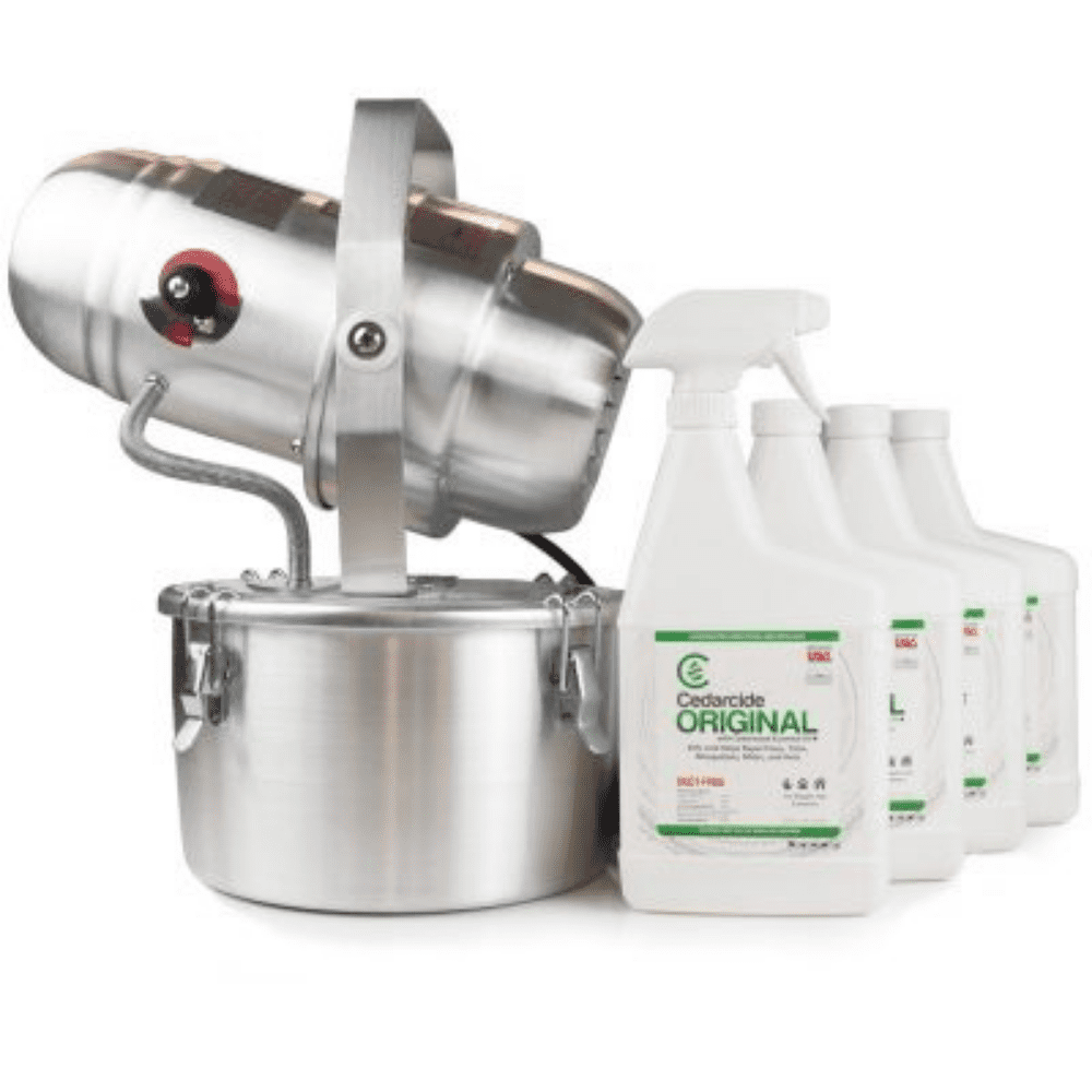 Cedarcide Fogger Kit with X1 Gallon Cedarcide Original for Mites