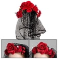 thumbnail image 1 of BELOVING Halloween Flower Headband Bride Costume Accessory Headdress for Fancy, 1 of 10