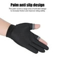 thumbnail image 3 of 1 Pair Fishing Gloves 2 Cut Fingers Sport Cycling  Men Breathable Drive Gloves Anti-slip Antiskid Fishing Wear for Fitness, 3 of 10