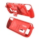 thumbnail image 1 of Protector De Consola Cubierta de consola de TPU con soporte Consola de juegos Cubierta completa para Steam Deck (Rojo), 1 of 6