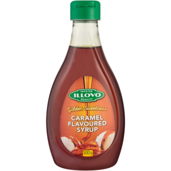 ILLOVO SQUEEZE CARAMEL FLAVOURED SYRUP 500G