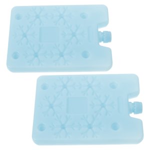 ACDANC 2Pcs Reusable Ice Pack Cooling Packs for Freezer Container Cooler Outdoor Practical Ice Packs Reusable Ice Packs