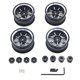 thumbnail image 1 of Neumáticos de Metal RC para coche, de llantas y neumáticos RC para Wltoys 144001 144002 144010 1/14, reemplazo de coche RC, 1 of 9
