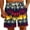 Orange, variant on DDAPJ pyju Big and Tall Swim Trunks for Men Tropical Hawaiian Beach Shorts Palm Tree Print Casual Aloha Shorts Water Sports Surfing Board Shorts with Pockets 2025 Summer Orange L