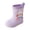 N99 Purple, variant on Boys Rain Boots Mid Calf Cartoon Rabbit Appliques Waterproof Lightweight Non- Outdoor Toddler Rain Boots Size 3-3.5 Years Pink