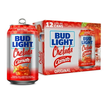 Bud Light Original American Chelada Beer 12 Pack 12 fl oz Aluminum Cans 4.2% ABV
