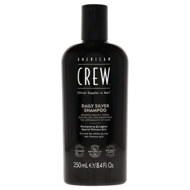 Champú American Crew Daily Silver 250 ml para hombre