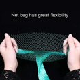 thumbnail image 2 of 100 Pcs Netting Bags, Plastic Packaging Nets Reusable Food Storage Net Bags, Nuts Organizers Seafood Mesh Bags Fruit Netting Bags(Green), 2 of 7