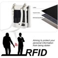 thumbnail image 4 of for Samsung Galaxy Z Flip 6 Accordion Crossbody Wallet Case, 8 Card Slots, RFID Blocking, and Adjustable Strap, Soft PU Leather Protective buckle Case, 4 of 5