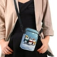 thumbnail image 4 of XYZCANDO Christmas Penguin Mini Cross Body Cellphone Handbag for Women Lightweight Crossbody Purse Halloween Cell Phone Wallet Small Coin Bag Casual Case Pouch for Yoga Hiking Work, 4 of 7