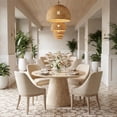 thumbnail image 3 of Calmo Dining Chair Beige Dining Chair, Modern Style, Solid ash wood leg, Solid Ash Wood, Indoor Dining, 3 of 10
