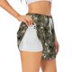 thumbnail image 1 of Balery Farm Animals Pantalones cortos deportivos para mujer con forro y dos bolsillos, elásticos, para entrenamiento, gimnasio, yoga-Small, 1 of 7