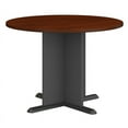 thumbnail image 2 of 42 Inch Round Conference Table in Hansen Cherry - Engineered Wood, 2 of 7