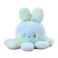 thumbnail image 1 of Juguete de peluche ANGGREK pulpo reversible con oreja de conejo, 1 of 8