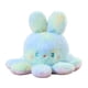 thumbnail image 1 of Muñeco de pulpo reversible, color degradado, lindo conejito, oreja, pulpo, peluche, animal de peluche de doble cara, verde, morado, 20cm/7,9 pulgadas, 1 of 10