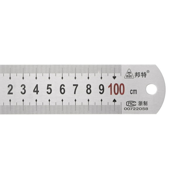 Uxcell Stainless Steel Ruler 40