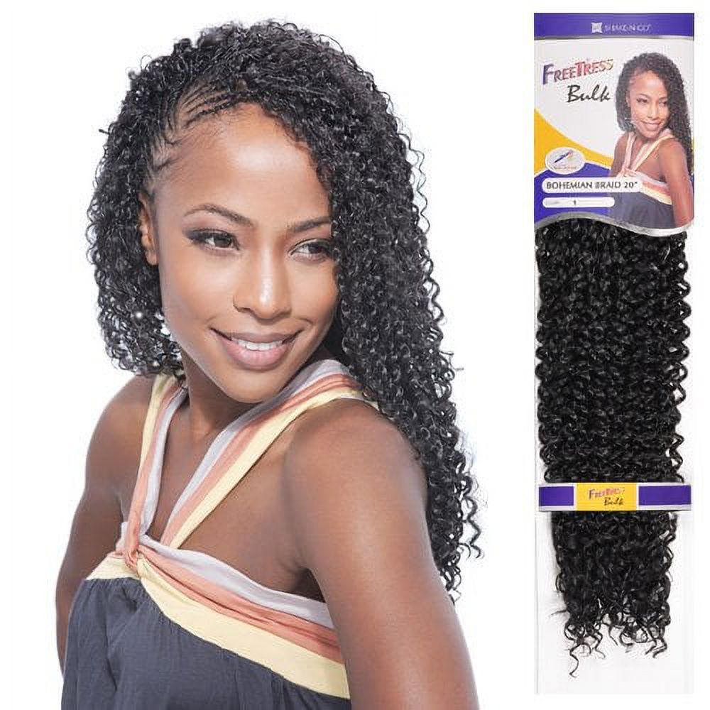 Synthetic Hair Crochet Braids Bohemian Braids 20" (6-Pack, 1B)