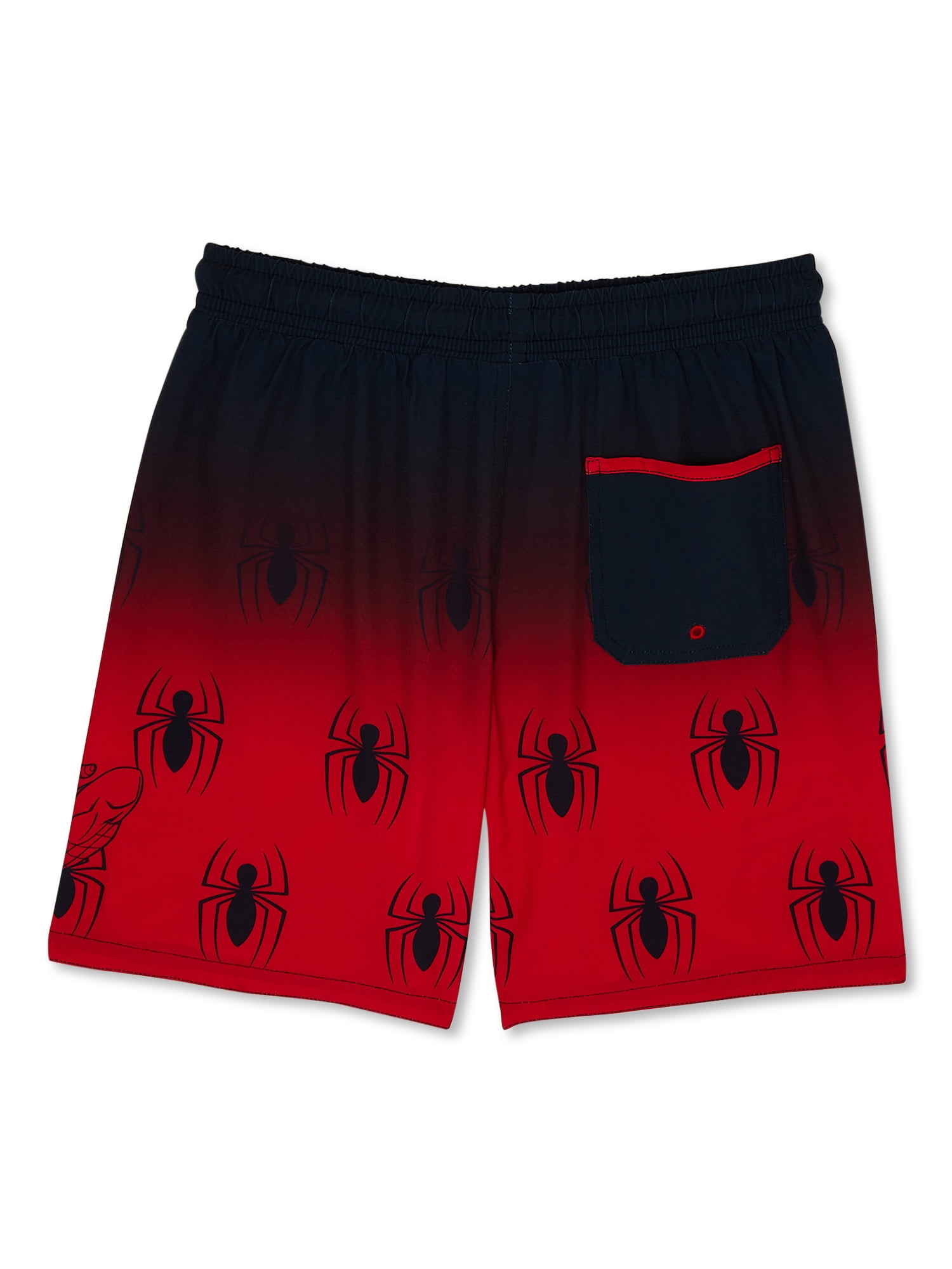 Spiderman Brandclub Spider Man Boys Swim Shorts Sizes 4 12