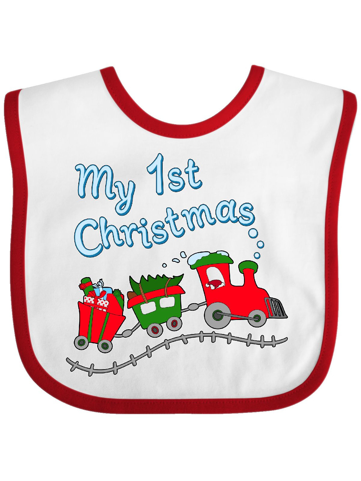 my 1st christmas bib