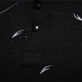 thumbnail image 5 of Fnnxeal Mens Polo Shirts, Short Sleeved Collared Casual Solid Summer Big and Tall Shirt Black Polo Shirts for Men Size XL, 5 of 8