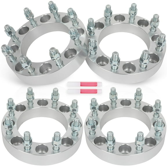SCITOO 8x6.5 to 8x170 Wheel Adapters 1.5 inch Bore 126mm Studs 9/16" 8 Lug Wheel Spacers No Hubcentric Fit for Ram 3500 2011-2013,for Ram 2500 2011-2013,for Dodge Ram 3500 1995-2010 -4PCS