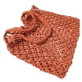 thumbnail image 1 of Jumpingount Bolsa de asas mezclada conveniente y reutilizable para la bolsa de playa de paja de aplicación amplia de artículos esenciales diarios Bolsas de mensajero y de hombro rojo ladrillo, 1 of 6