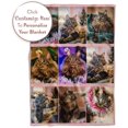 thumbnail image 5 of Ships Next Day, Custom Blanket with Picture - Printed in USA, Personalized Photo Blanket (Fleece – 50x60) Blankets, 5 of 5
