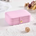 thumbnail image 2 of Yhsdtq, Portable Jewelry Organizer, Mini Leather Box, Layered Display, Travel Storage, For Women, Compact Design, Premium Material, Multi-Purpose Use, Stylish Accessory, Daily Essentials Organizer, 2 of 8