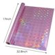 thumbnail image 3 of Papel de regalo Retrify rosa con copos de nieve 43 cm x 10 m en rollo, 3 of 6