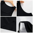 thumbnail image 5 of ANLIQI Men's Tank Top Rayon Made from Bamboo Undershirts Tank Shirt Crew Neck A-Shirt for Men (3 Pack Black, M), 5 of 6