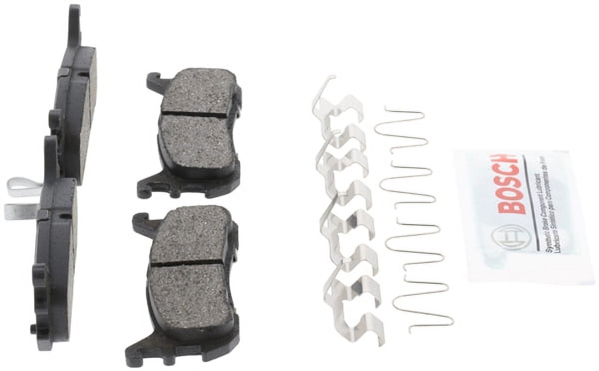 Bosch QuietCast Ceramic Brake Pad Set, w/ Shims Fits select: 1994-1997,1999-2005 MAZDA MX-5 MIATA