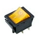 thumbnail image 1 of Interruptor basculante Interruptor encendido 2 niveles 4 pines con 10A AC125-250V (amarillo), 1 of 7