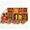 Christmas Train Snack Serving Tray#6, variant on Christmas Train Shaped Serving Platter, Divided Holiday Snack Tray for Salami, Cheese, Cookies, and Nuts, Festive Party Food Board for Kids, Families, and Christmas Events