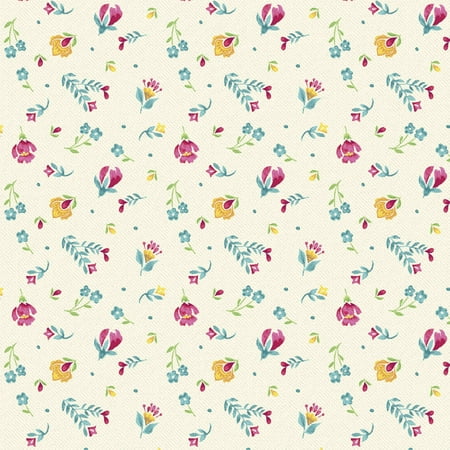 The Pioneer Woman 21" x 0.5 yd 100% Cotton Precut Sewing & Craft Fabric, Blue