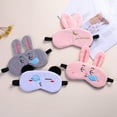 thumbnail image 2 of Coofit Sleep Mask Cartoon Cute Lightweight Eye Cover Eye Compress Mask for Sleepover, 2 of 8