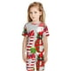 thumbnail image 5 of Balery Christmas Gnome With Love Conjunto de Pijama Infantil de Manga Corta con Estampado – Ropa de Dormir de Algodón Suave-XX-Large, 5 of 5