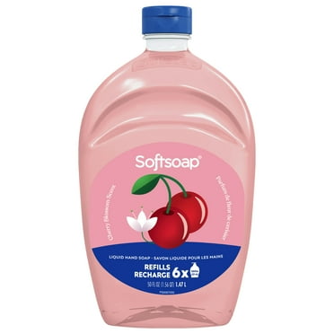 Softsoap Limited Edition Liquid Hand Soap, Cherry Blossom Scent, 50 fl oz Refill Bottle