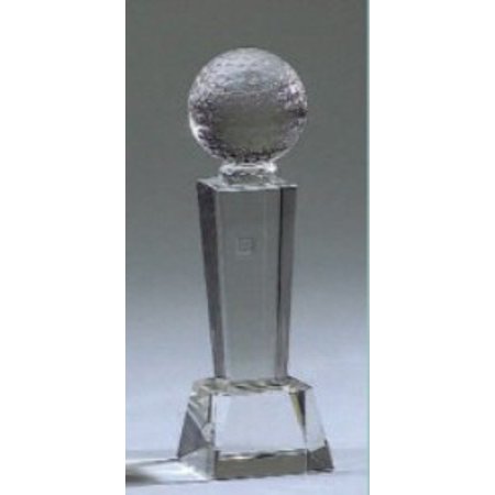 Optical Crystal Golf Award - Golf Trophy, 7
