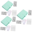 thumbnail image 1 of LAICAIW 3 Sets Cash Budget Book Binder Clips Paper Money Collection Book Cash Envelope Binder Card Suit, 1 of 7
