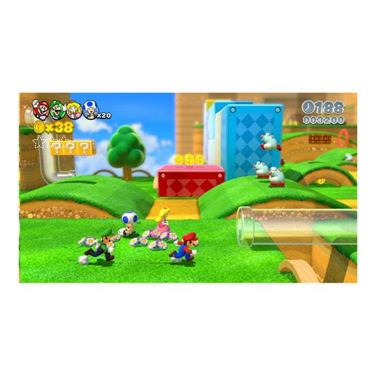 Nintendo Super Mario 3D World Multiplayer Game for Wii U