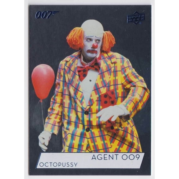 2019 Upper Deck 007 James Bond Collection Silver Foil #6 Near Mint Trading Card
