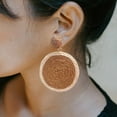 thumbnail image 4 of Minnieouse 1 par de pendientes bohemios, pendientes de gota, vacaciones en la playa, joyería de oficina, regalo personalizado para madre y mujer, Ropa, zapatos y accesorios Miscelánea Café Minnieouse AP011239-06, 4 of 6