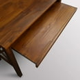 thumbnail image 4 of Montego Folding Desk with Pull-Out-Warm Brown, 4 of 11