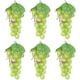 thumbnail image 1 of Racimos De Uvas Artificiales Decorativas 6.29X3.14X3.14In Imitación De Frutas para Decoración del Hogar Restaurante Eventos Y Accesorios De Fotos, 1 of 5